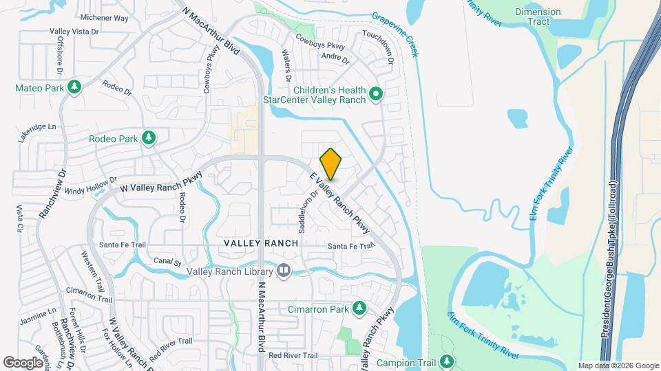 9815 Romo St Map and Location Details