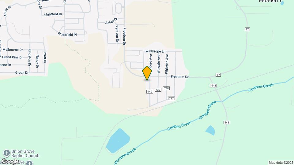 44 County Rd 740 Map and Location Details