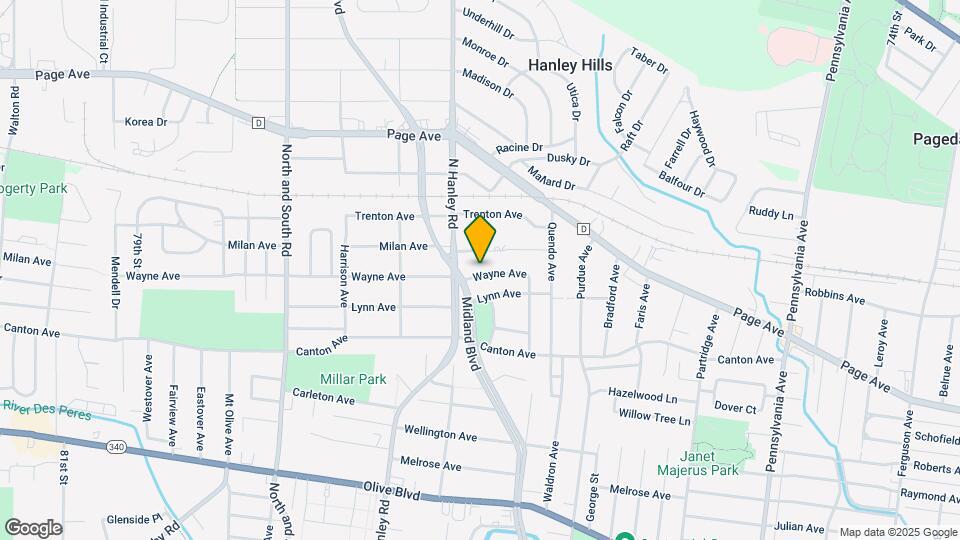 7371 Wayne Ave Map and Location Details
