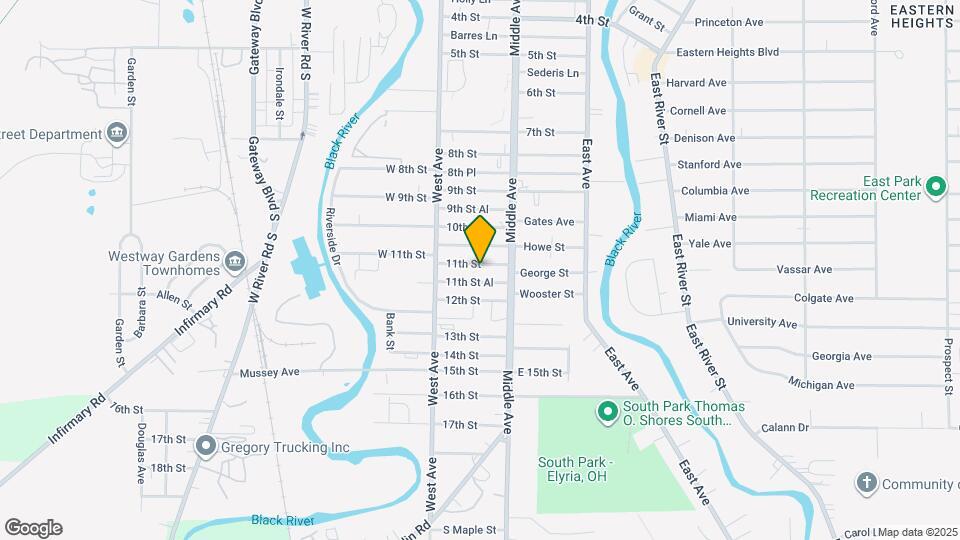 326 11th St Map and Location Details