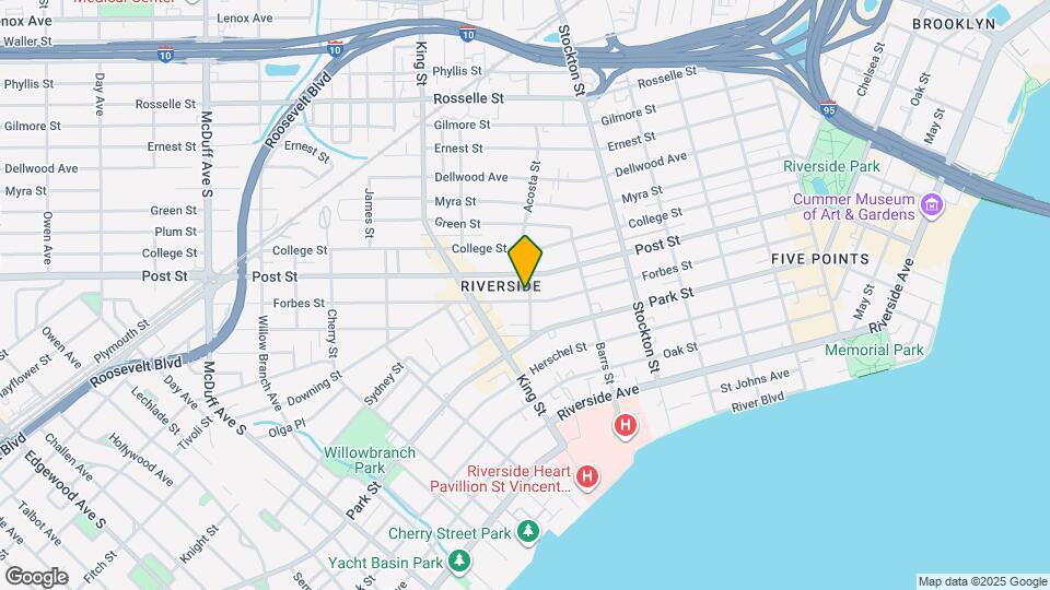 2623 Forbes St Map and Location Details