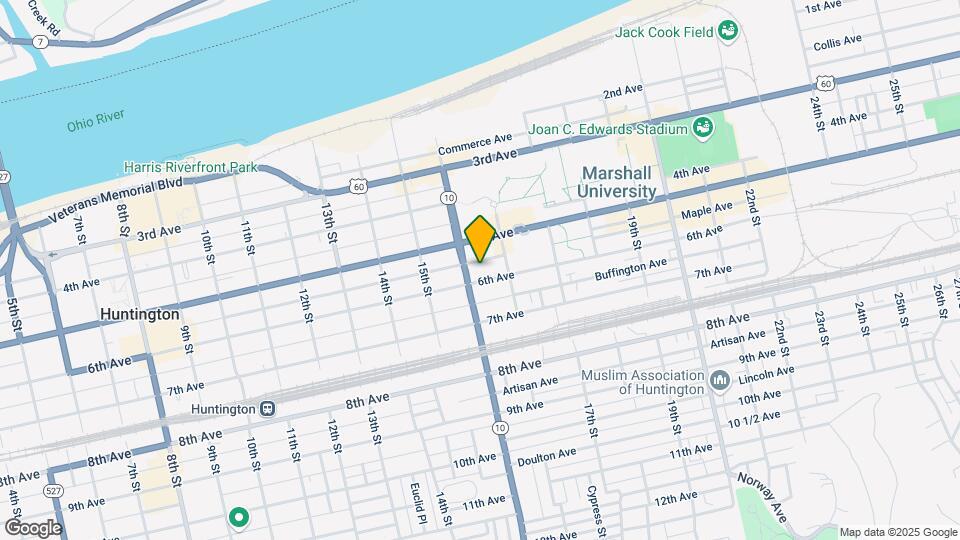 1610 6th Ave Mapa y Detalles de la Ubicación