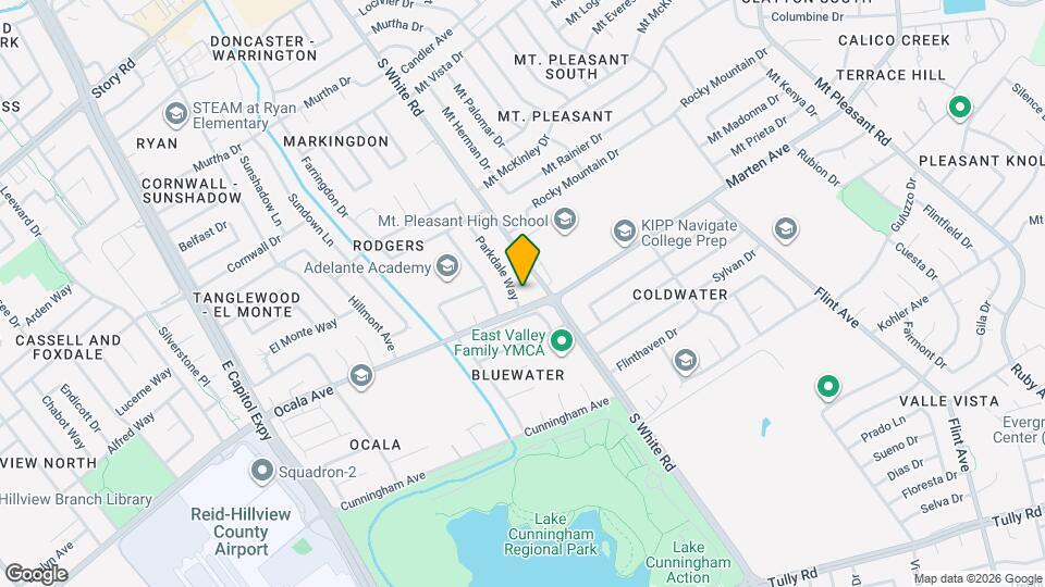 1828 Parkdale Way Map and Location Details