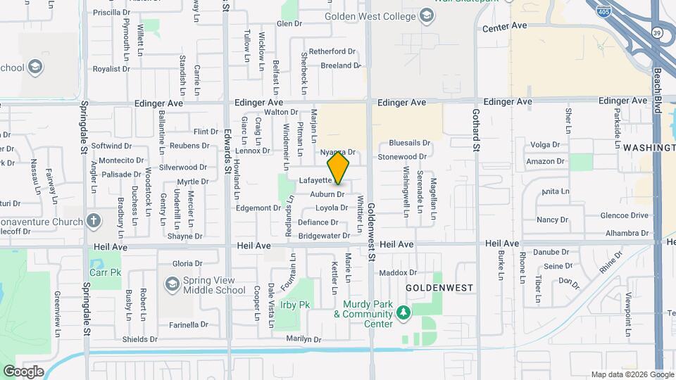 6871 Auburn Dr Mapa y Detalles de la Ubicación