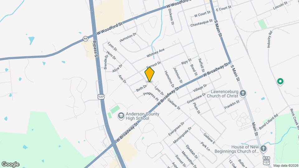 17-19 Lynn Dr Map and Location Details