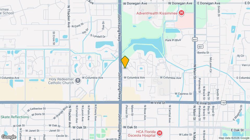 1118 Spring Meadow Dr Map and Location Details