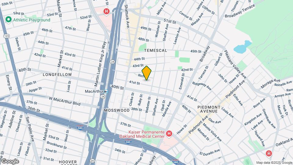 434 41st St Map and Location Details