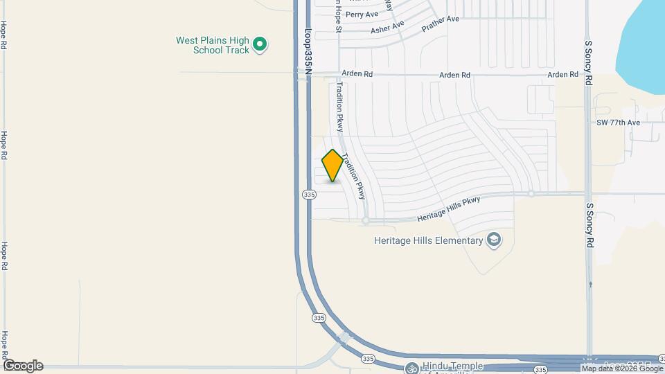 9904 Hartnett Ct Map and Location Details