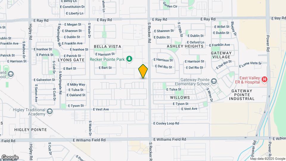 3953 E Galveston St Map and Location Details