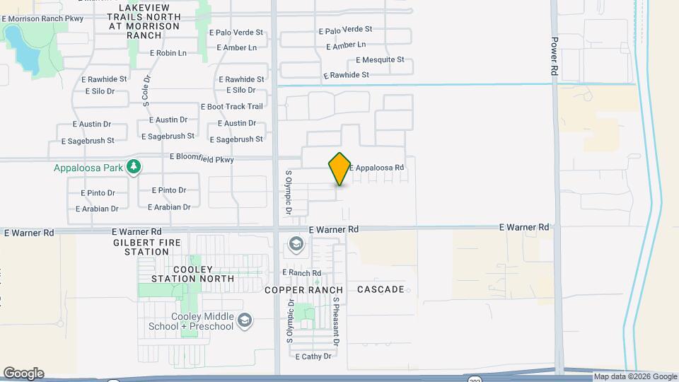 4177 E Pinto Dr Map and Location Details