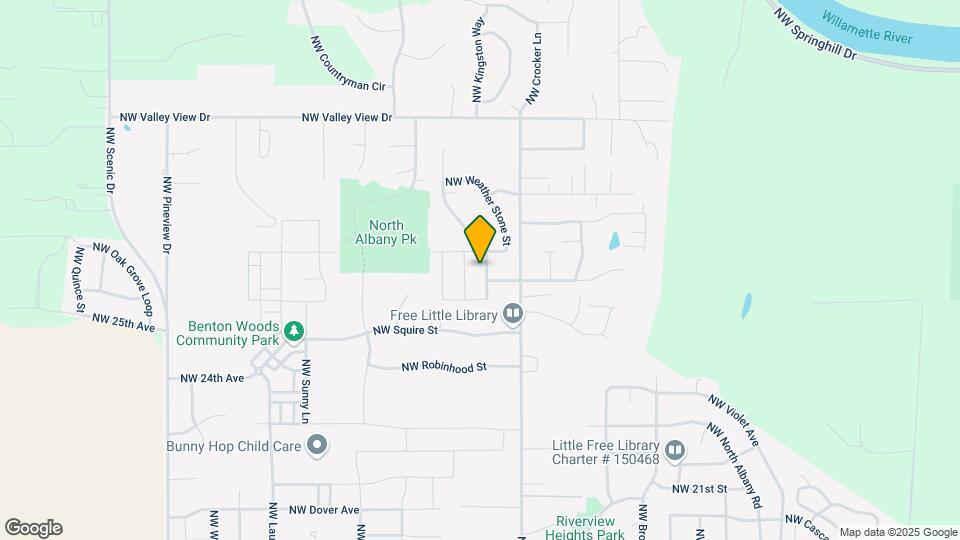 2662 Northwest Red Oak Street Map and Location Details
