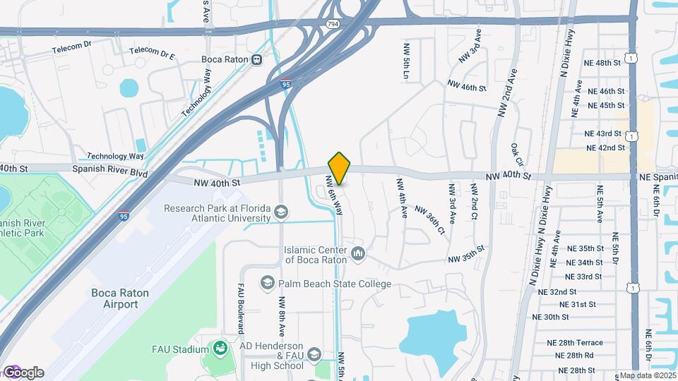 3843 NW 5th Ter Map and Location Details