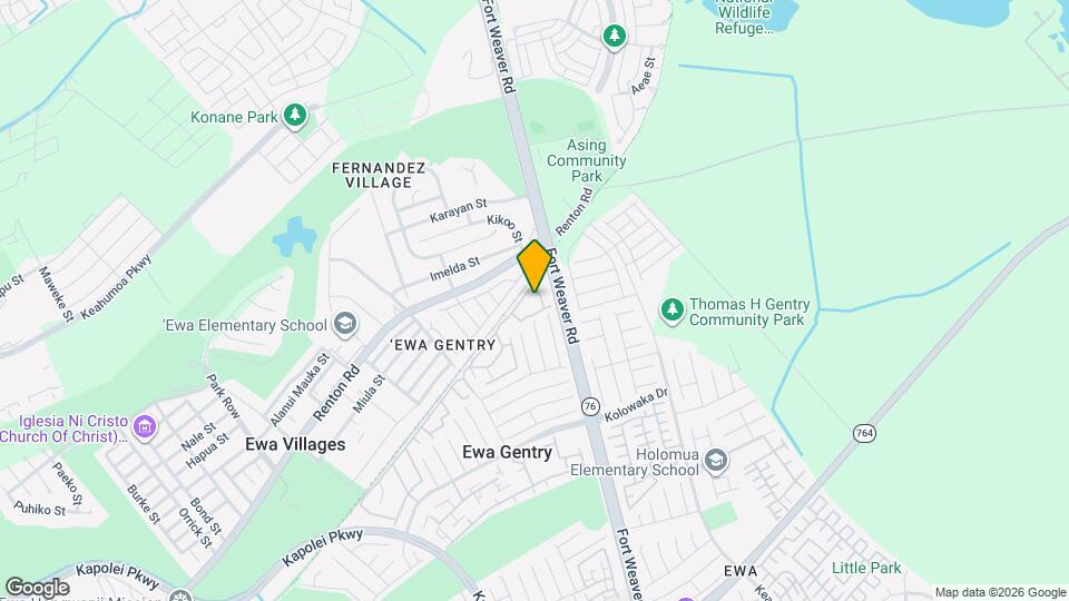 91-1309-1309 Puamaeole St Map and Location Details