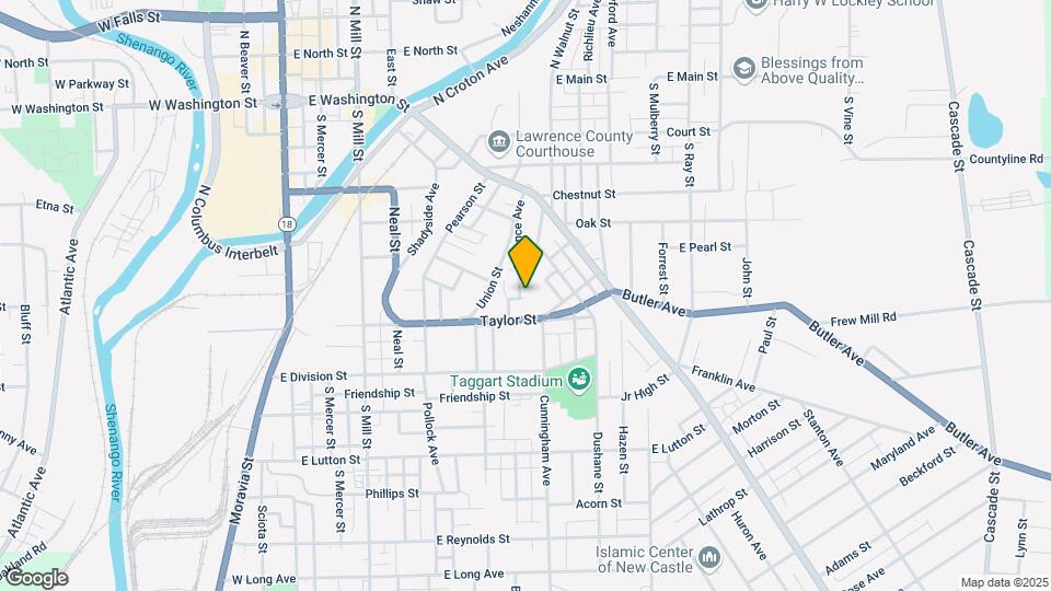 511 Florence Ave Map and Location Details