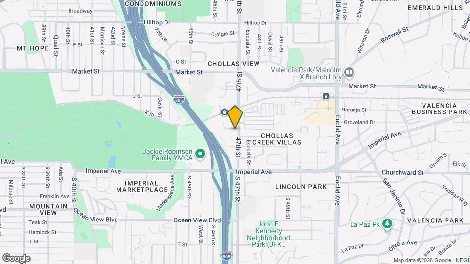 Creekside Villas Map and Location Details