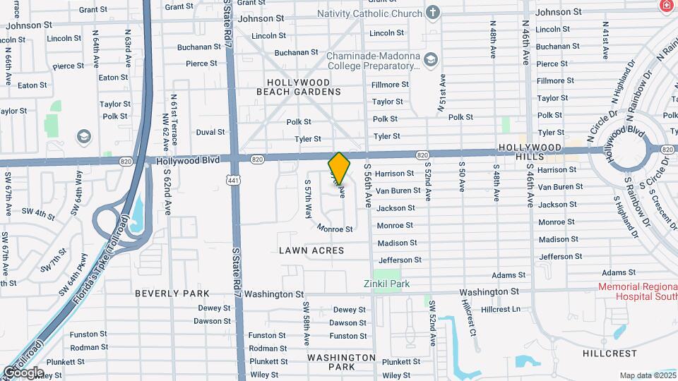 224 S 57th Ave Map and Location Details