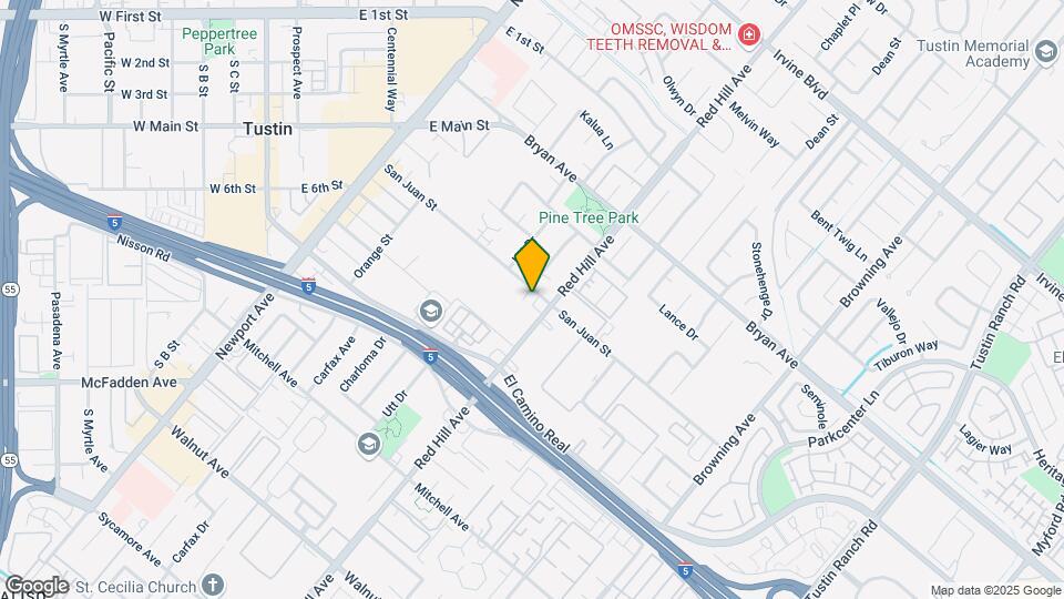 1432 San Juan St Map and Location Details