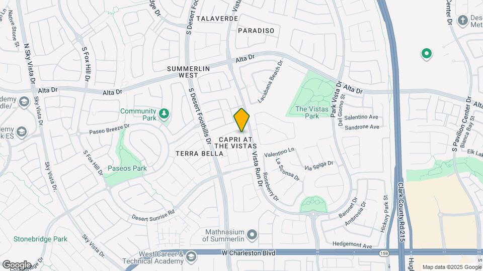 721 Anacapri St Map and Location Details