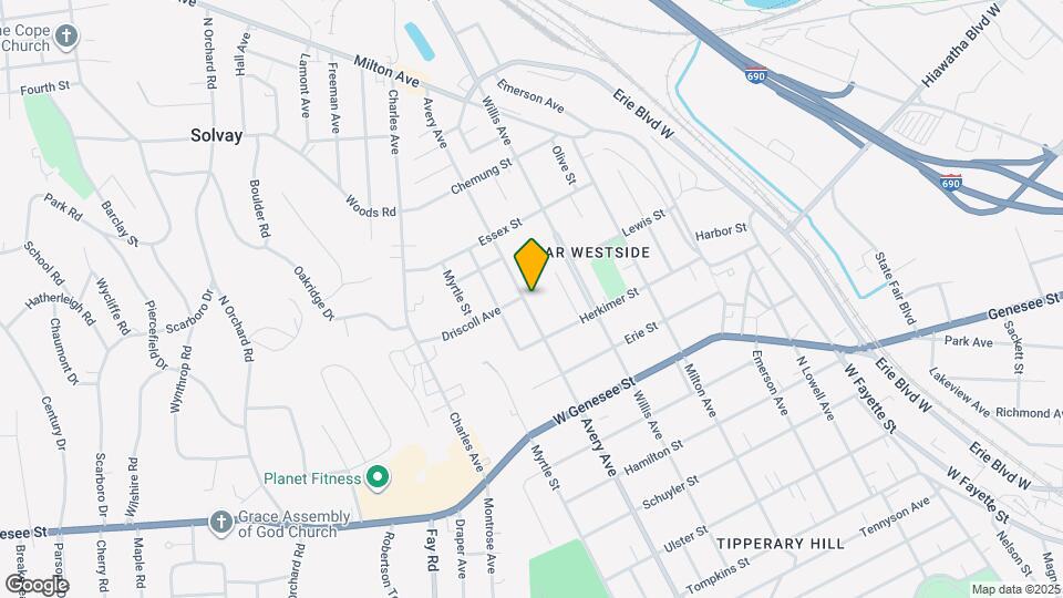 820 Avery Ave Map and Location Details