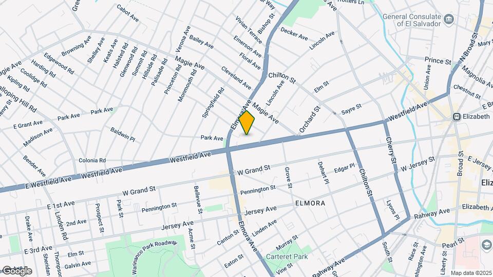 517 Westfield Avenue Mapa y Detalles de la Ubicación