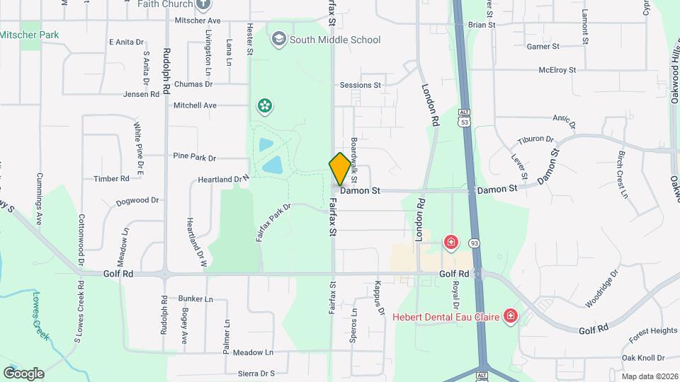 2303 Damon St Map and Location Details