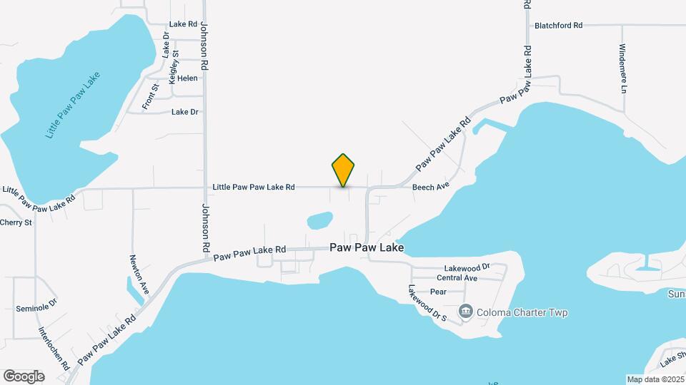 7638 Little Paw Paw Lake Rd Mapa y Detalles de la Ubicación