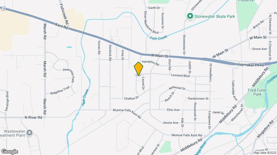 463 Brentwood Dr Map and Location Details