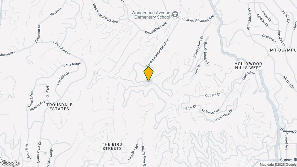 8895 Appian Way Map and Location Details