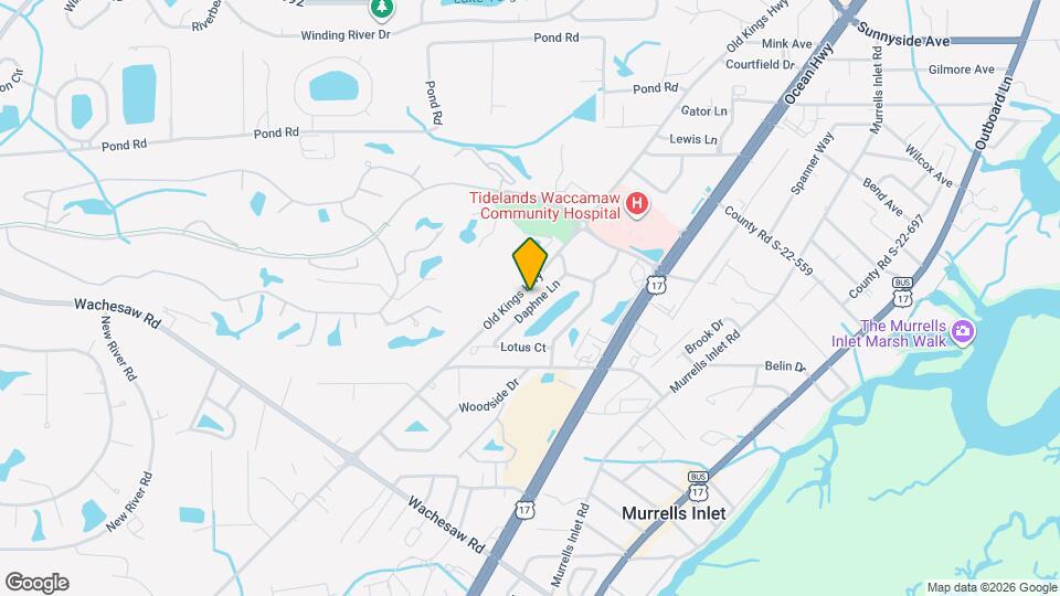 4384 Daphne Ln, Unit C Map and Location Details