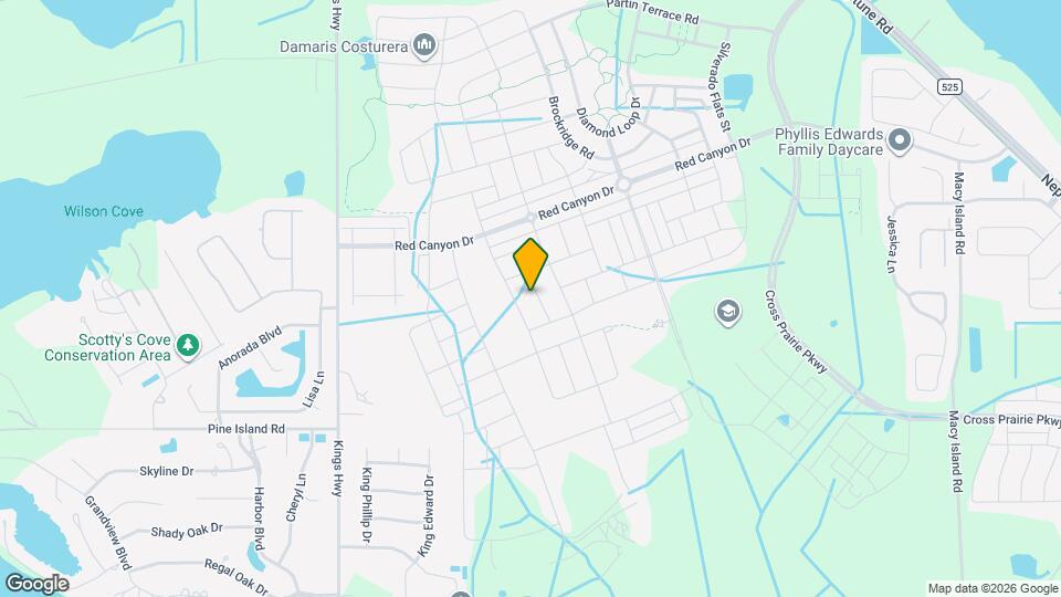 1556 Gladewater Rd Map and Location Details