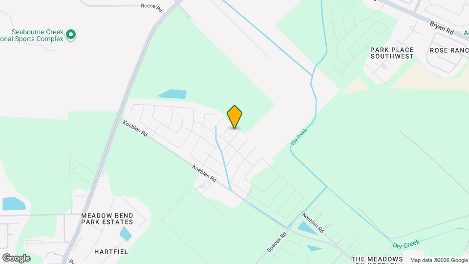 3612 Paloma Fls Ln Map and Location Details