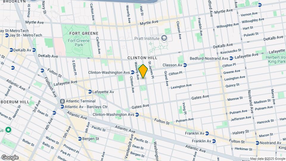 388 Washington Ave Mapa y Detalles de la Ubicación