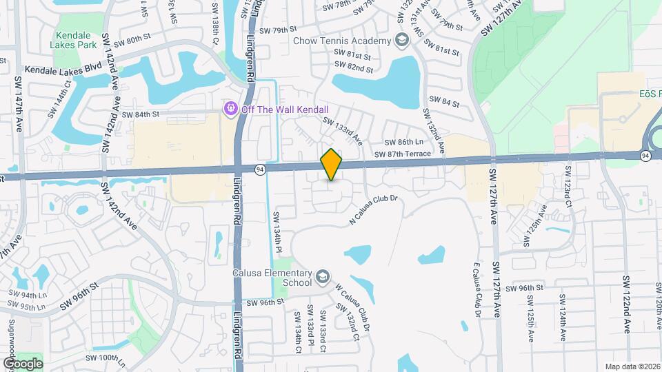 13340 SW 88th Terrace Map and Location Details