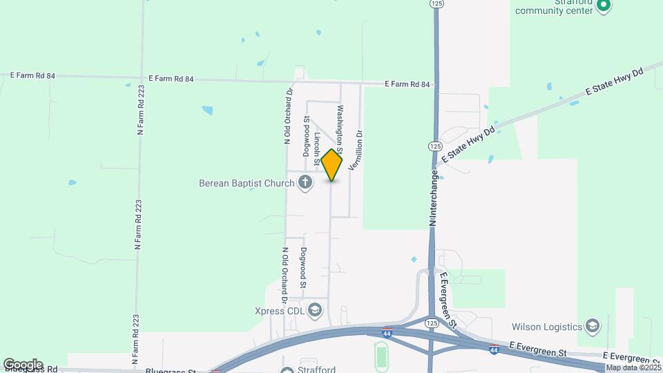 598 N Airport Rd Map and Location Details