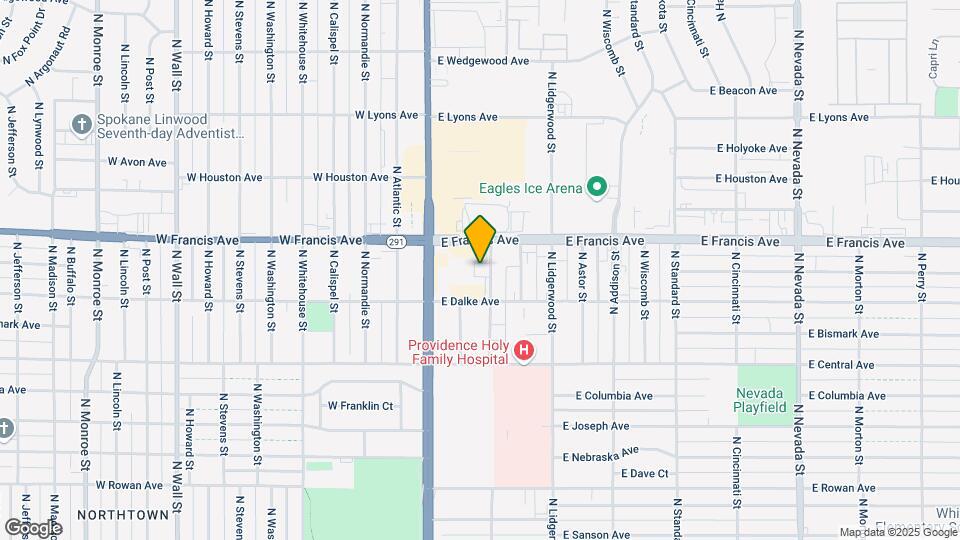 6125 N Mayfair St Map and Location Details