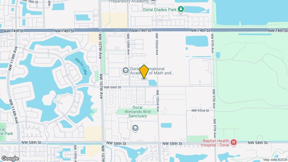 6674 NW 102nd Path Map and Location Details