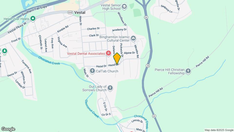 701 Delano Ave Map and Location Details