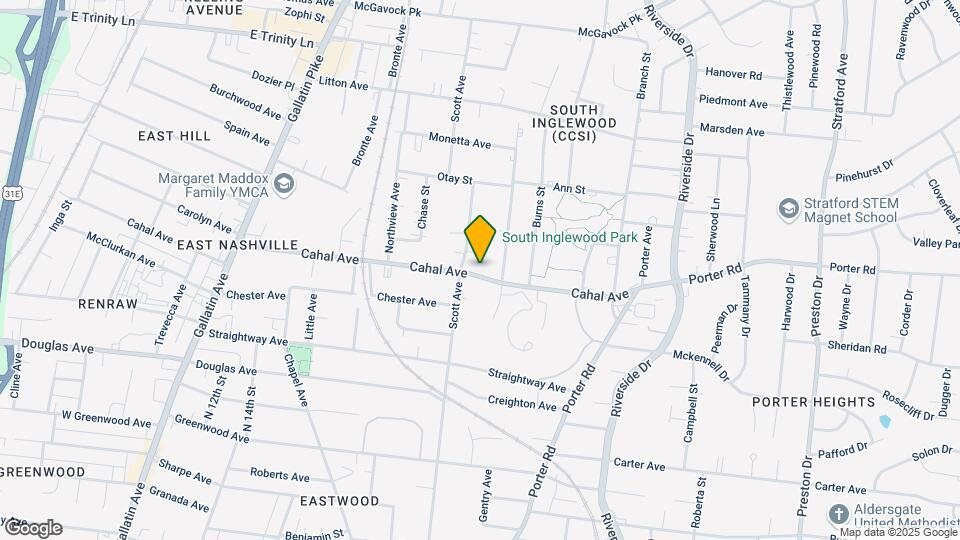 1805 Cahal Ave Map and Location Details