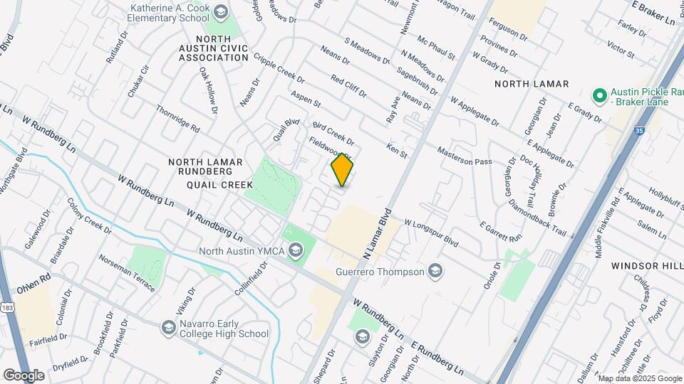 901 E Village Ln Map and Location Details