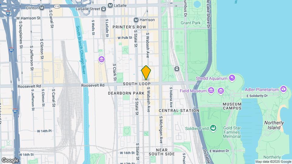 30 East Roosevelt Mapa y Detalles de la Ubicación