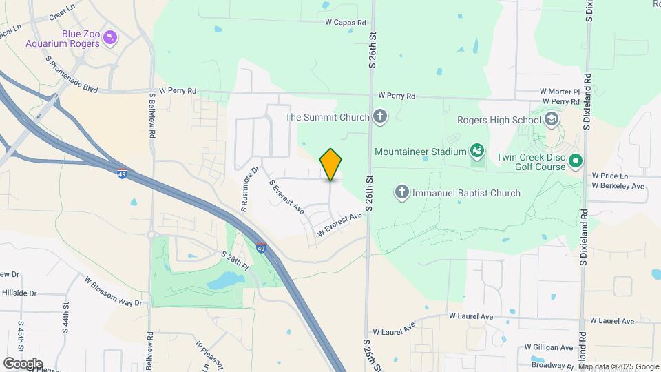 2740 W Kilimanjaro Way Map and Location Details