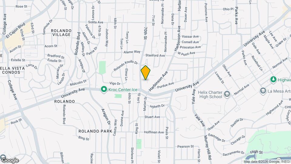 4240 Francis Way Map and Location Details