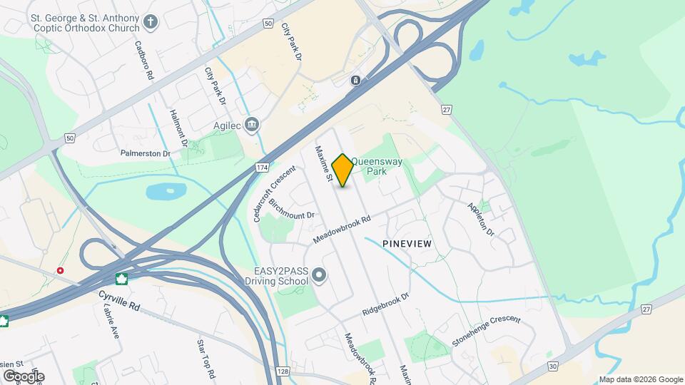 1371 Maxime St Map and Location Details