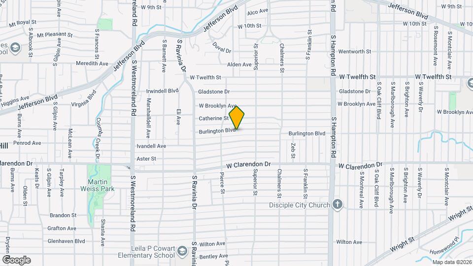 2740 Burlington Blvd Map and Location Details