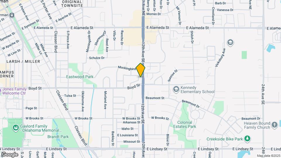 1213 Dustin Dr Mapa y Detalles de la Ubicación