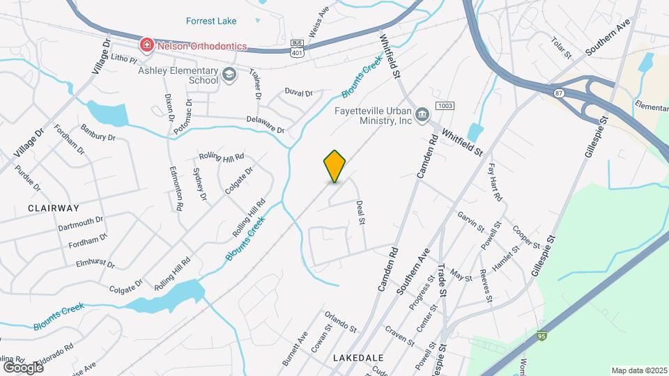 522 Jernigan St Mapa y Detalles de la Ubicación