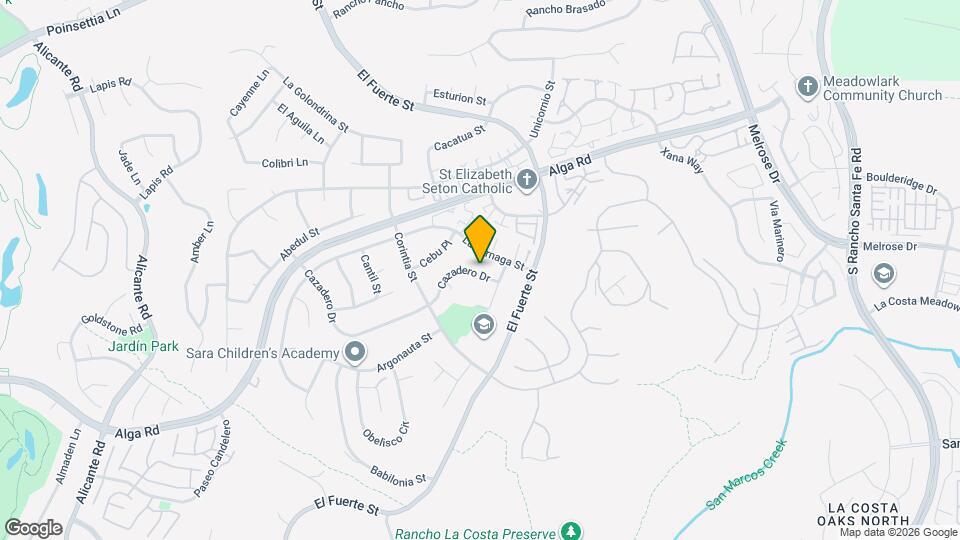 2848-2848 Cazadero Dr Map and Location Details