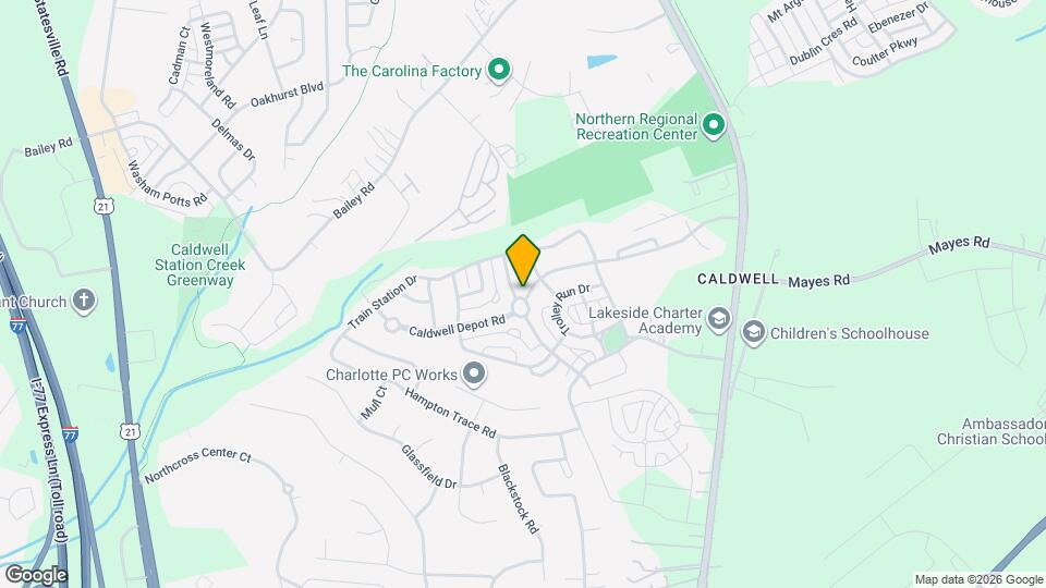 17328 Caldwell Rush Cir Map and Location Details