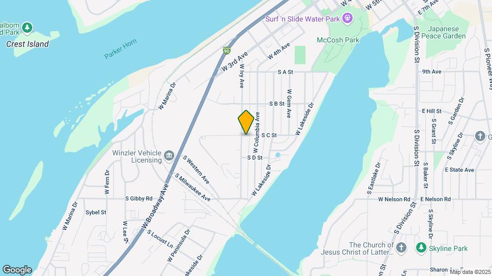 1205 W Ivy Ave, Unit 104 Mapa y Detalles de la Ubicación