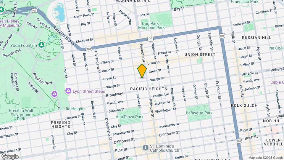 2340 Vallejo St Mapa y Detalles de la Ubicación